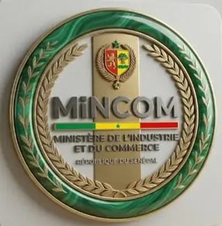 塞内加尔工业和商务部(MINCOM)标志